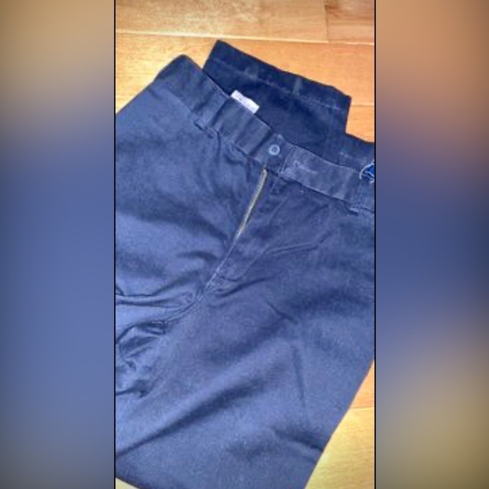 🆕 Lands End boys size 10 Dress pants adjustable waist NEW